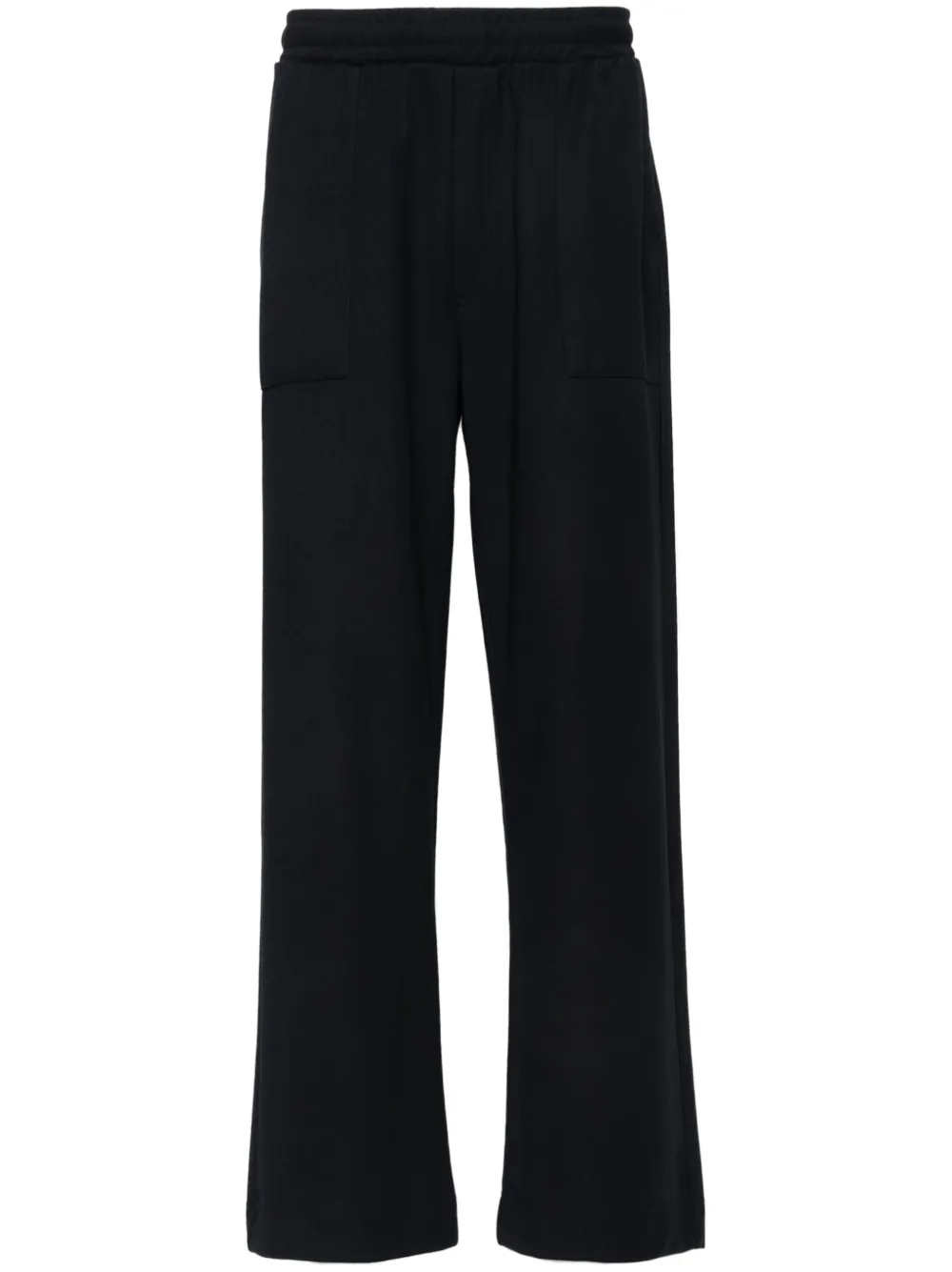 Sunflower Navy Drawstring Track Pants In Blue