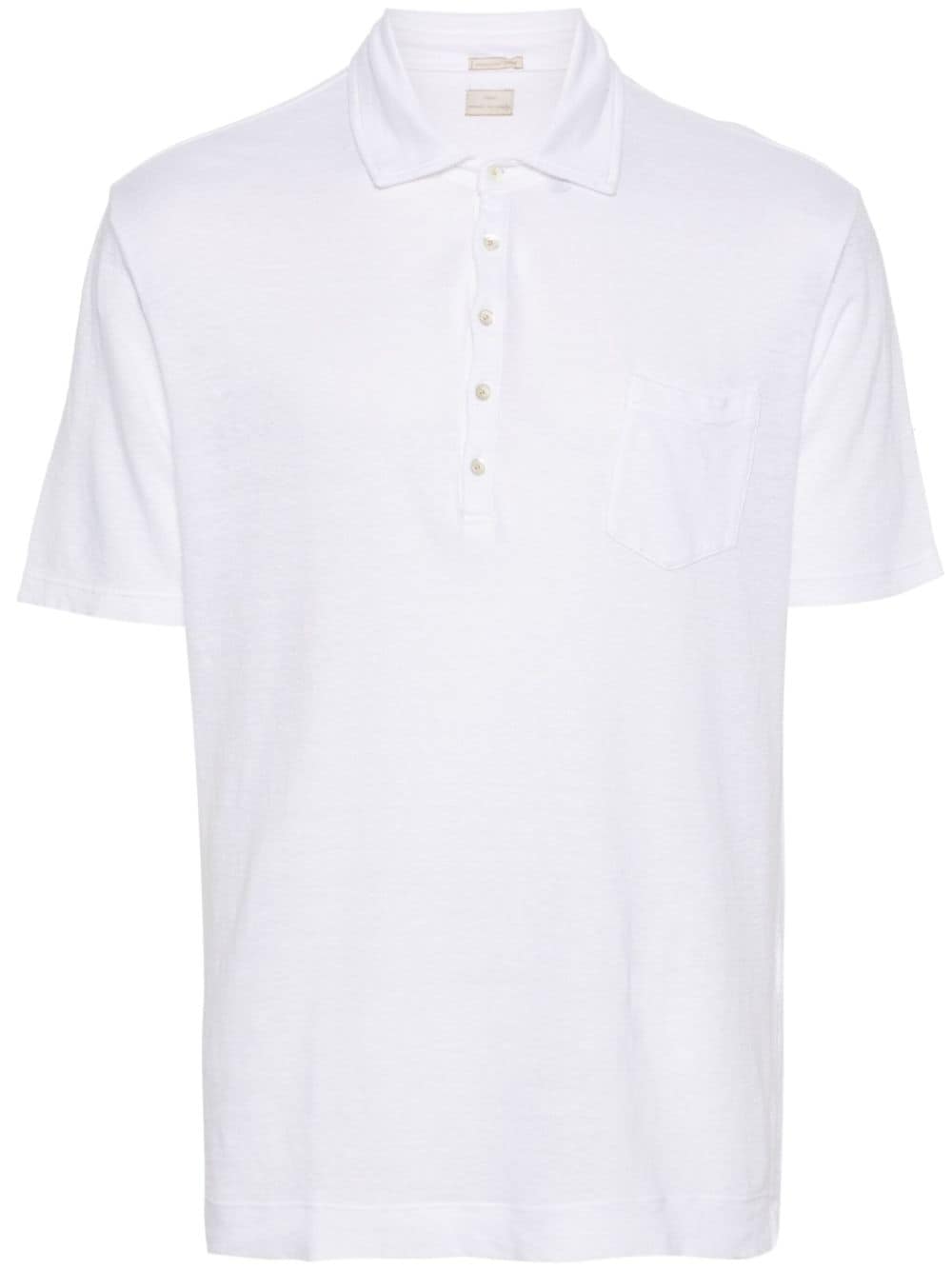 Wembley linen polo shirt