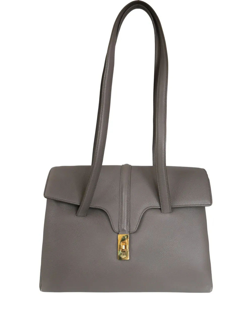 Pre-owned Celine Medium Soft 16 Tote Bag In Gray
