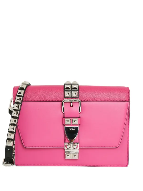 Prada Pre-owned Elektra Crossbody Bag in Pink