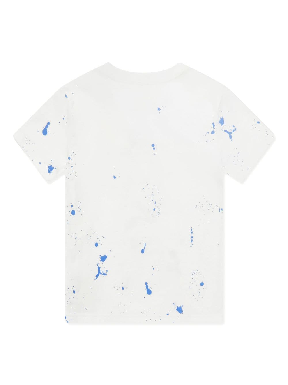 Ralph Lauren Kids T-shirt met teddybeerprint - Wit