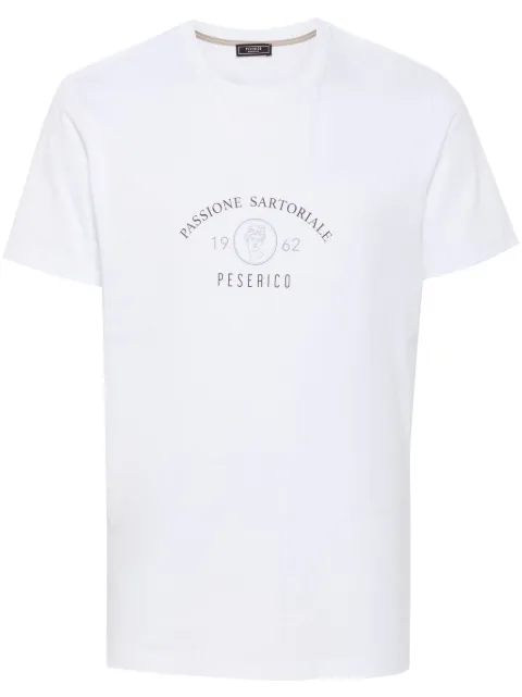 Peserico logo-print cotton T-shirt