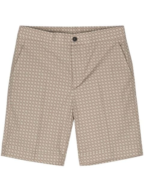 Peserico monogram-pattern shorts