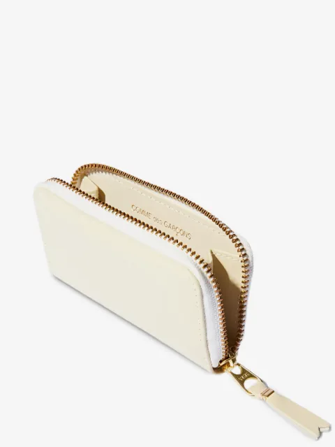 Comme Des Garçons Wallet cartera con cierre en el contorno