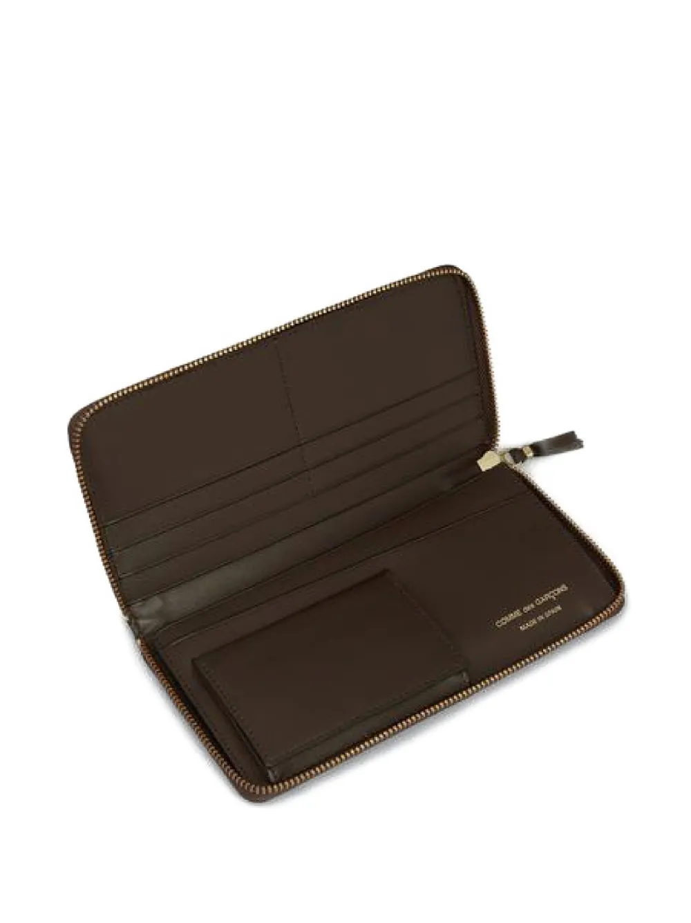 Comme Des Garçons Wallet textured zip-around wallet | Women | Image 2