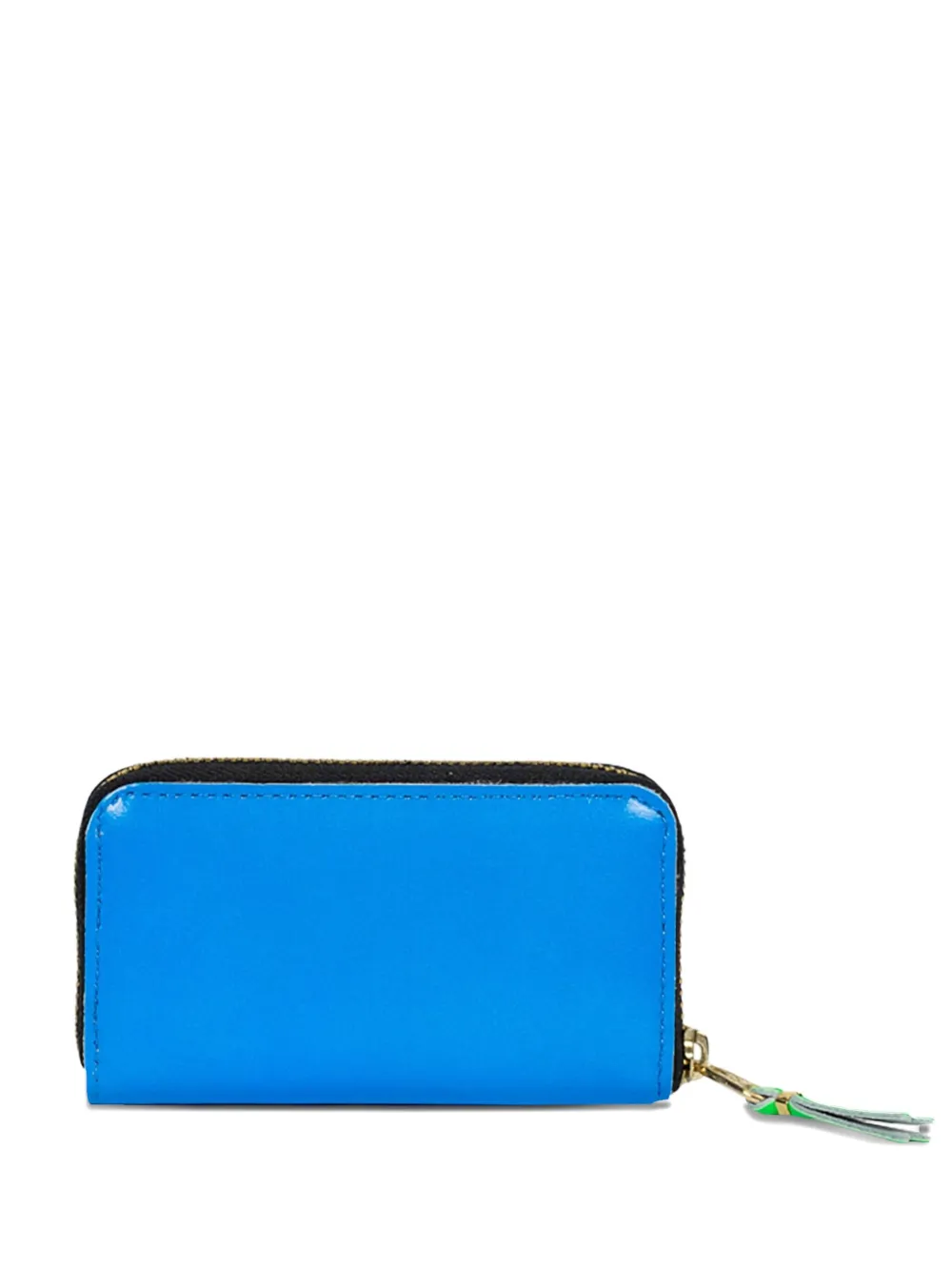 Comme Des Garçons Wallet zip-fastening leather wallet | Blue | Image 1