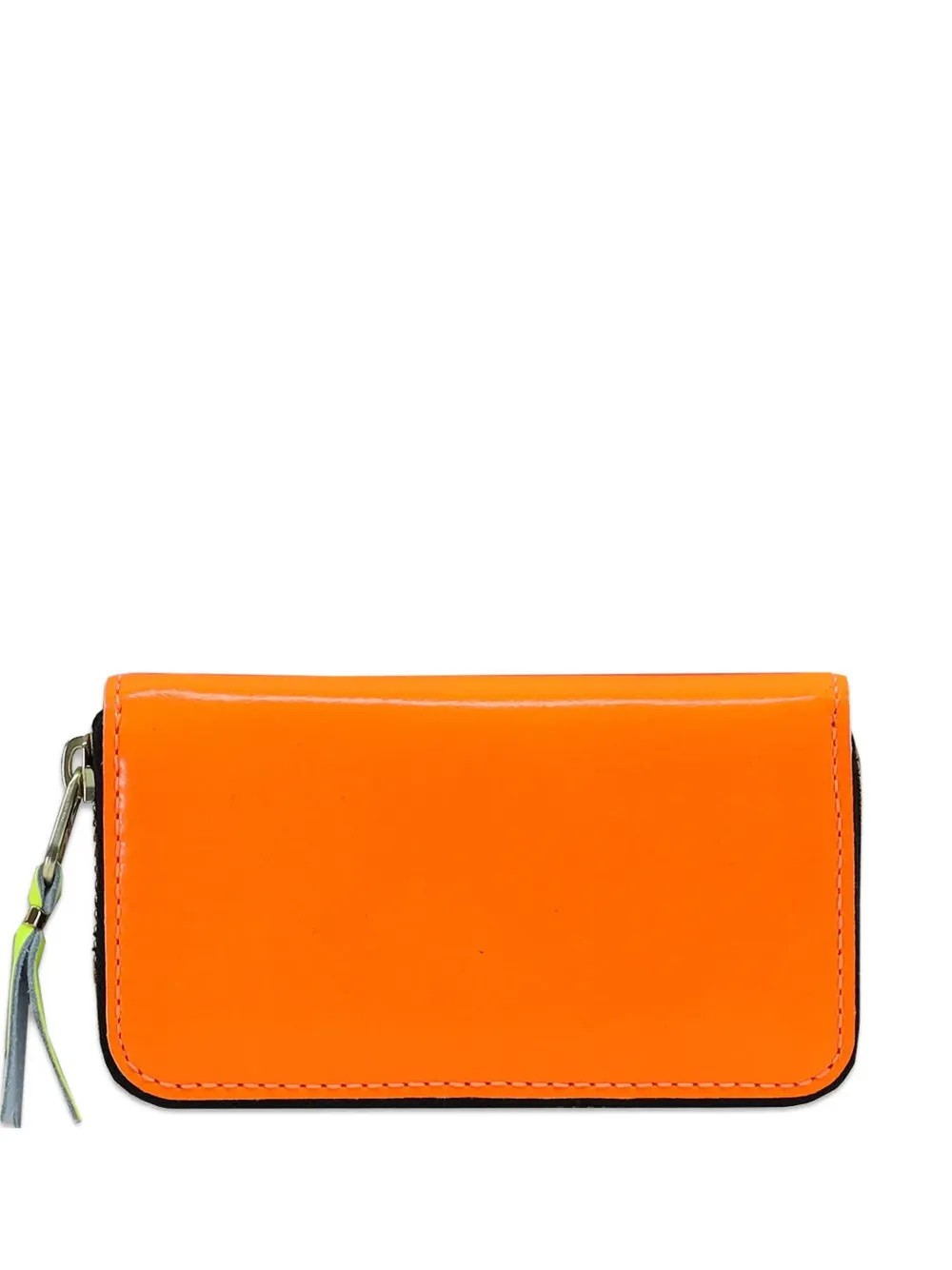 Comme Des Garçons Zip-fastening Wallet In Orange