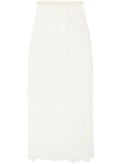 Beaufille Mori tulle midi skirt