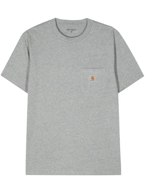 Carhartt WIP  playera con aplique del logo en el bolsillo