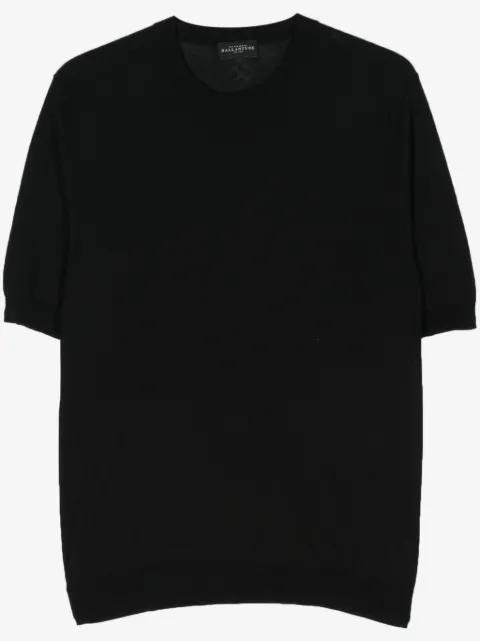Ballantyne knitted cotton T-shirt