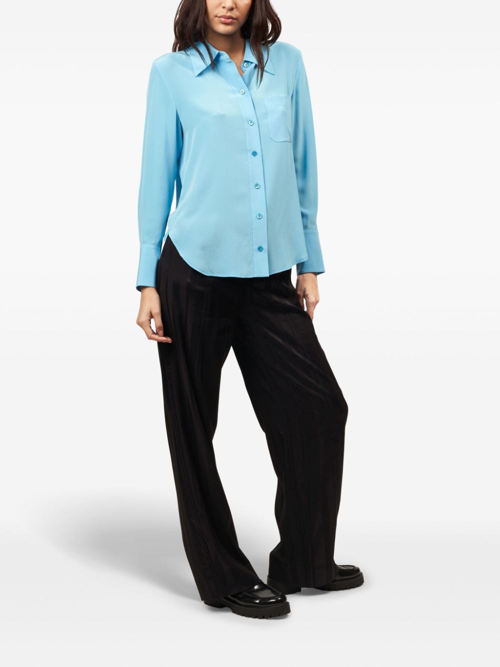 Shop Equipment Quinne Shirt In Blue