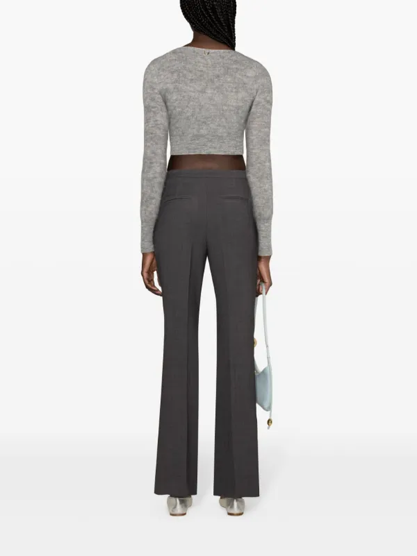 JACQUEMUS ジャックム　モヘアカーディガン　ニット　グレー38サイズ The Jacquemus cardigan by JACQUEMUS | Official website