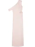 Alexander McQueen asymmetric maxi dress - Pink