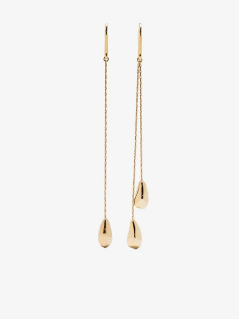 ISABEL MARANT asymmetric drop earrings