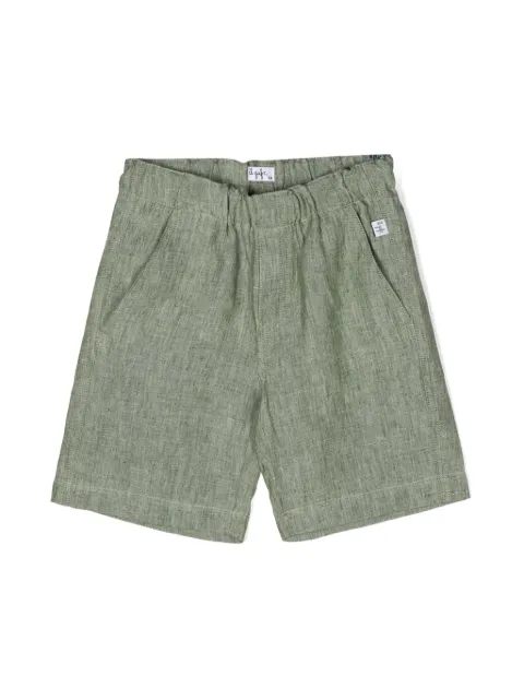 Il Gufo elasticated-waist linen shorts