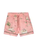 Scotch & Soda Sea Life-print shorts - Pink