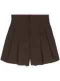 Philosophy Di Lorenzo Serafini pleated tailored shorts - Brown