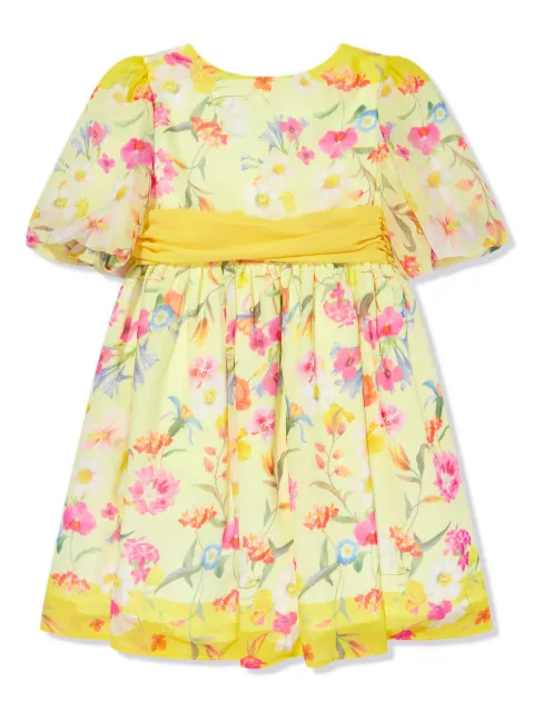 Patachou floral-print cotton dress
