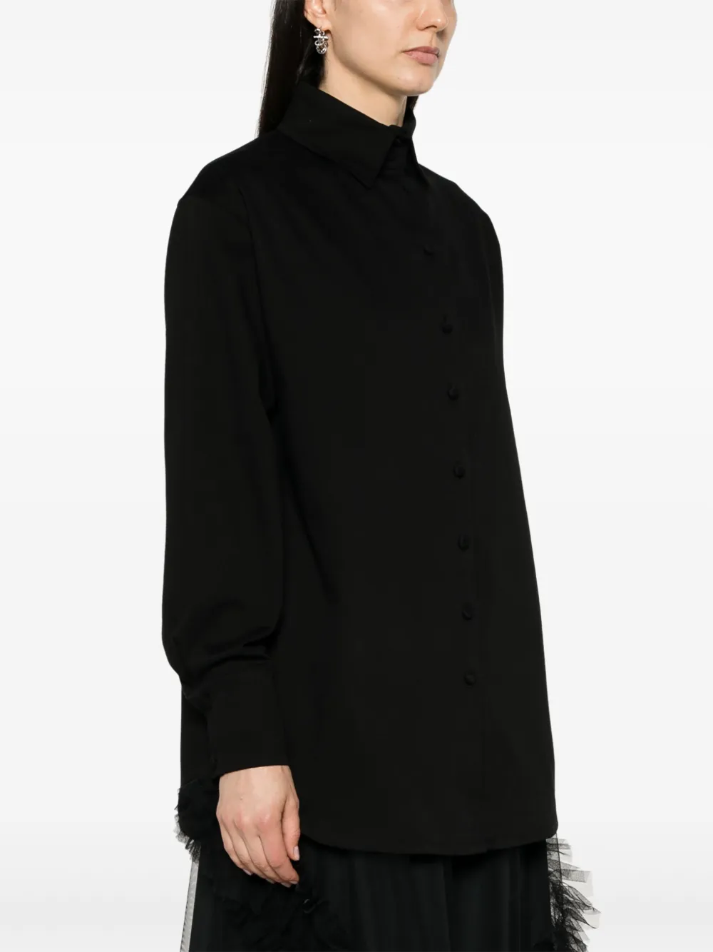 Atu Body Couture Katoenen mini-jurk Zwart