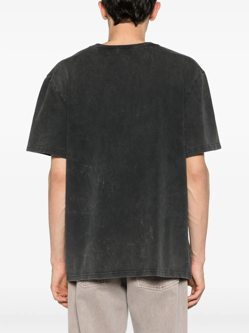 Shop Marant Hugo Graphic-print T-shirt In Grau