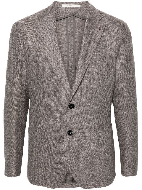 Tagliatore knitted silk-blend blazer Men