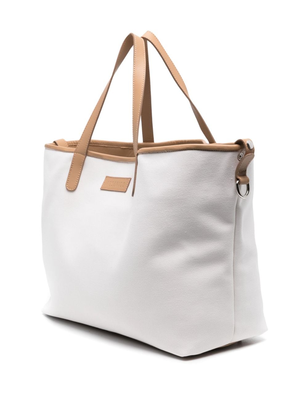 Peserico Shopper met ketting - Beige