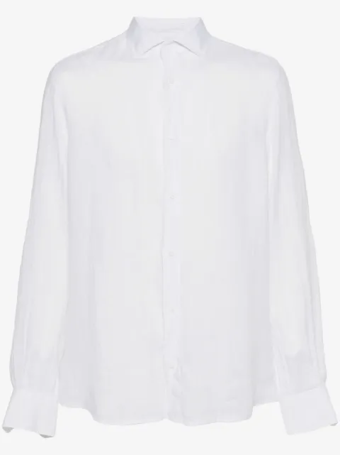 Peserico long-sleeve linen shirt
