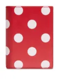 Comme Des Garçons Wallet polka-dot wallet - Red
