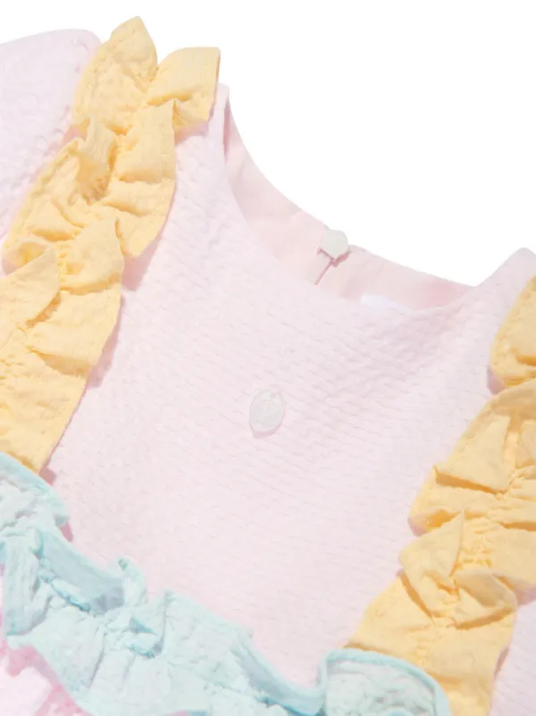 patachou cruise tiered ruffled cotton dress Coast