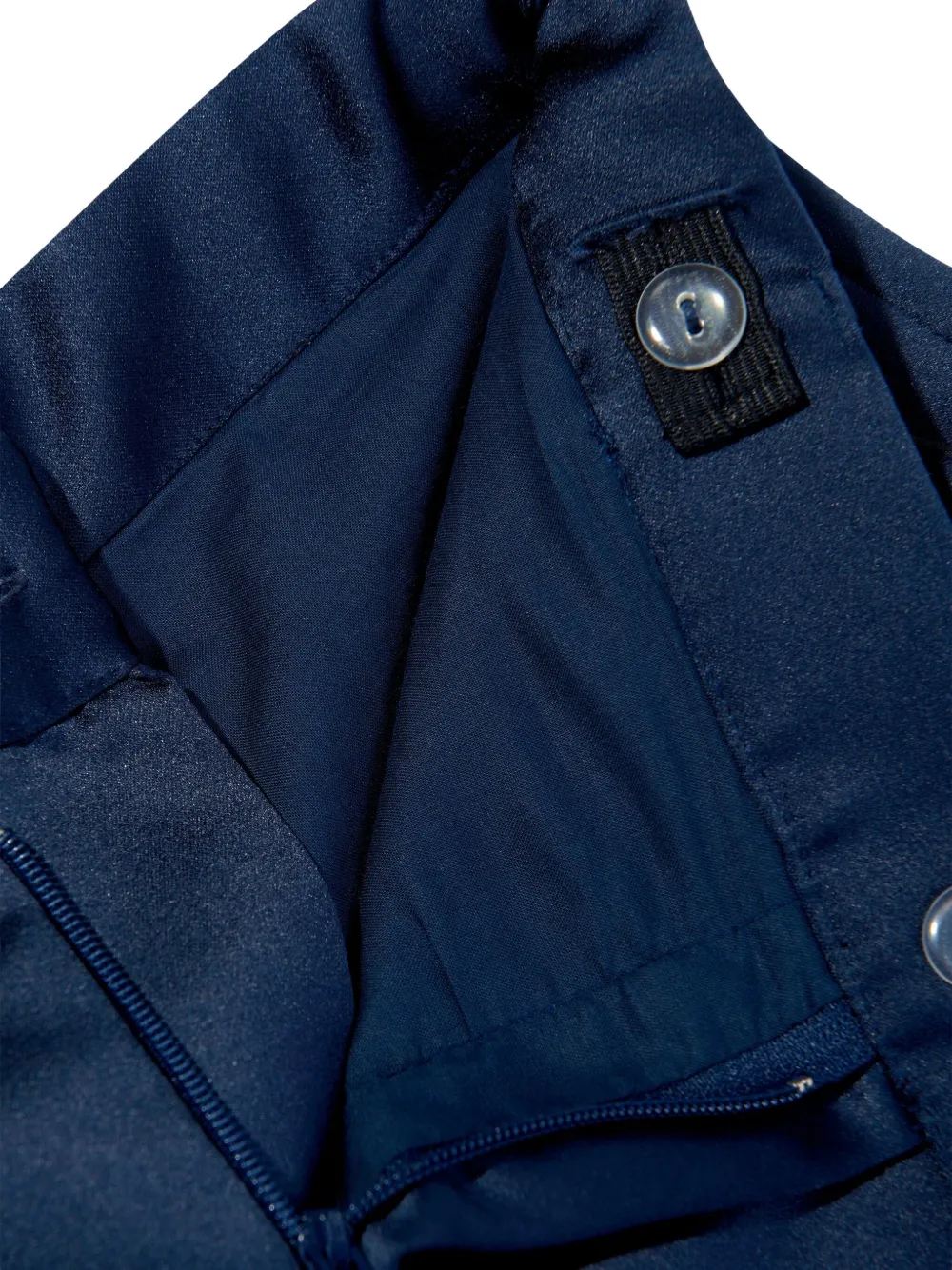 Patachou Button-fastening Pocket Trousers In Blue