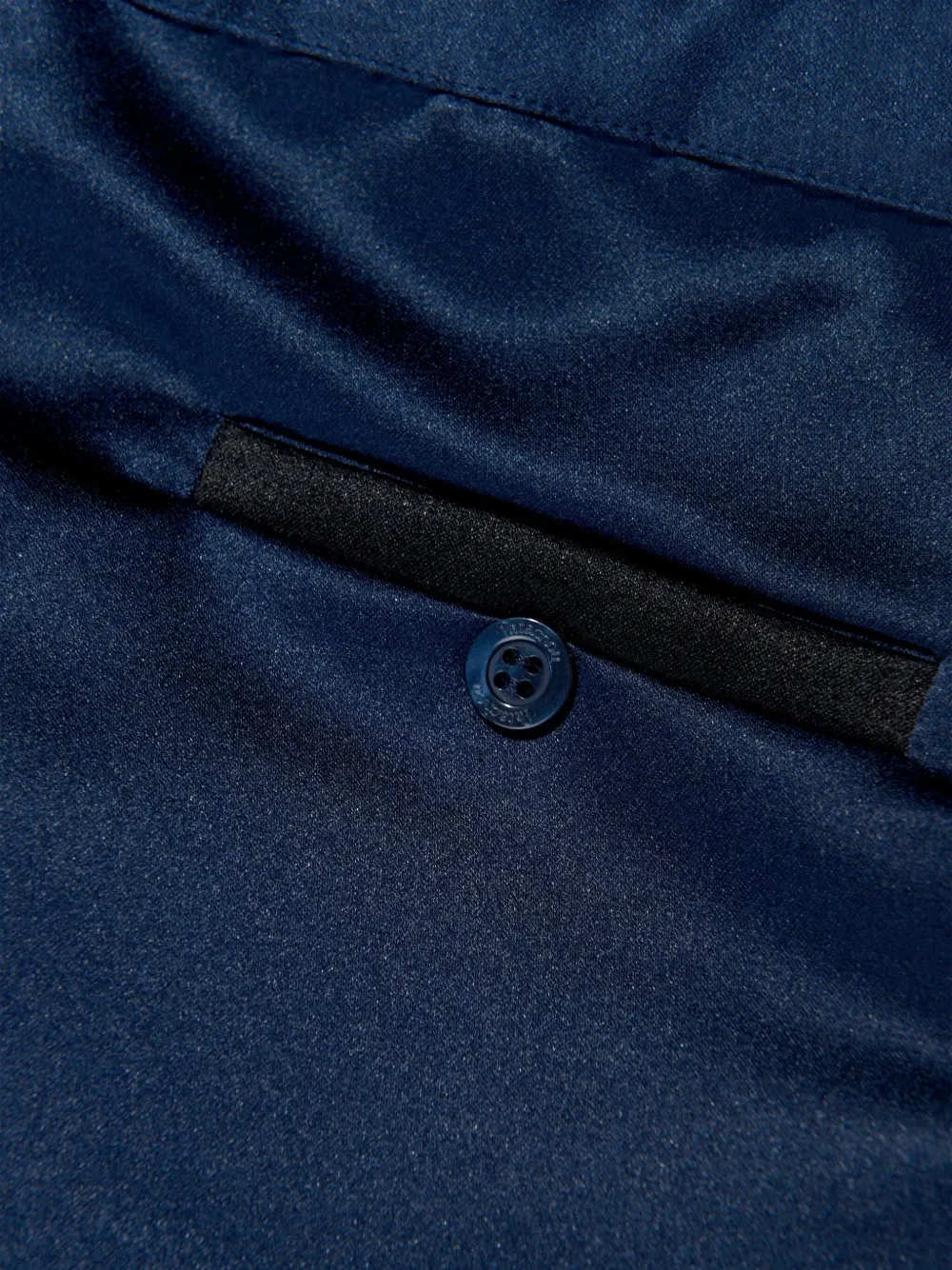 Patachou Button-fastening Pocket Trousers In Blue