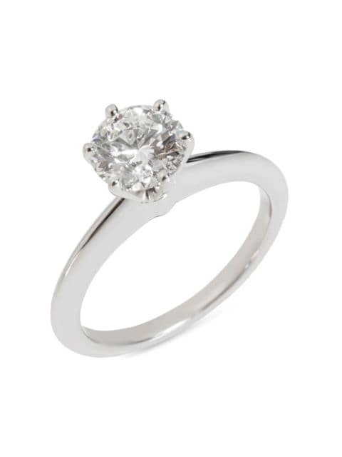 Tiffany & Co. Pre-Owned platinum diamond engagement ring