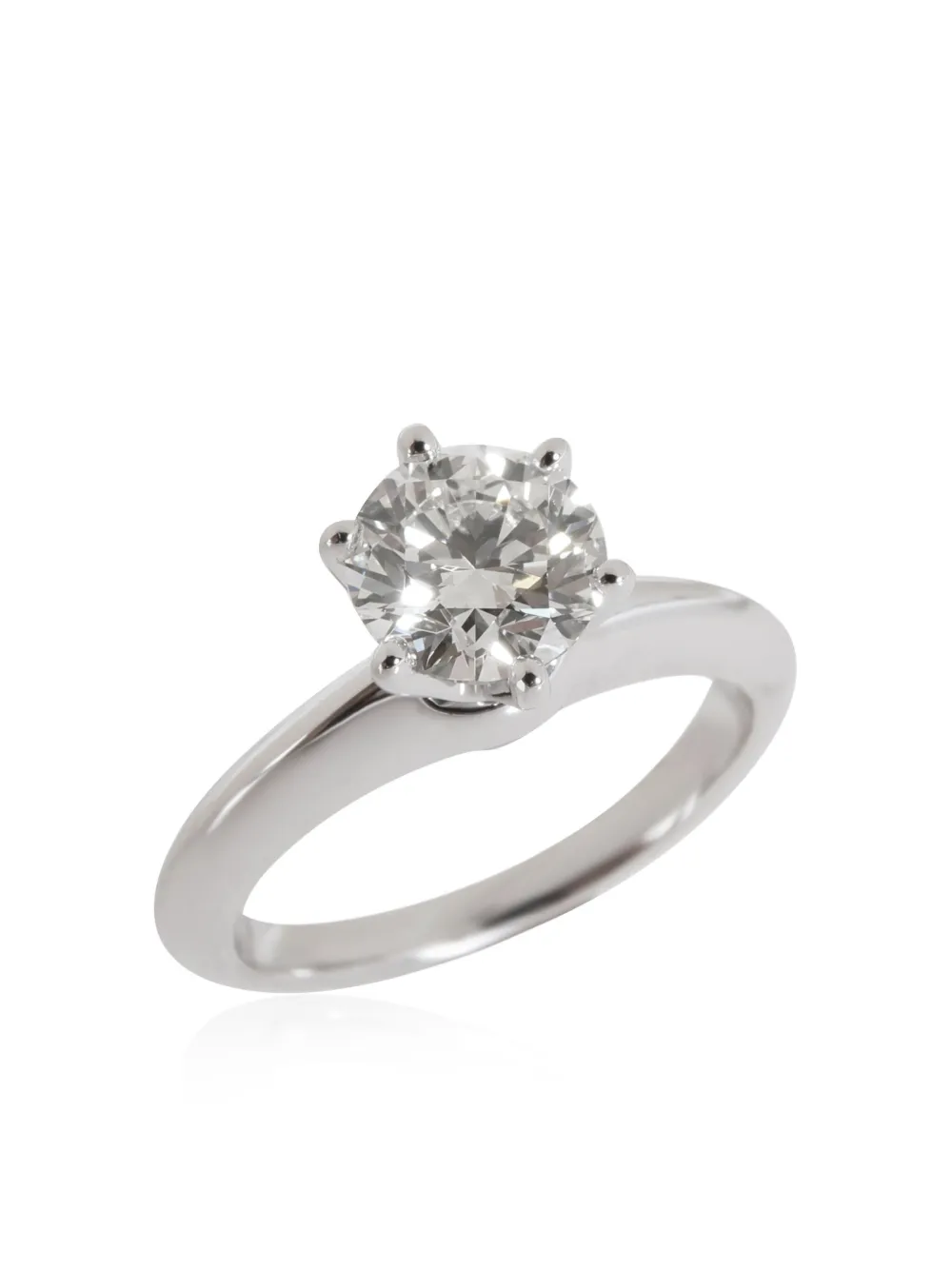 Tiffany & Co. Pre-Owned platinum diamond engagement ring | Silver | Image 1