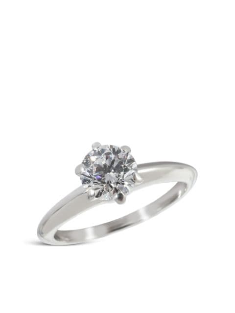 Tiffany & Co. Pre-Owned platinum diamond engagement ring