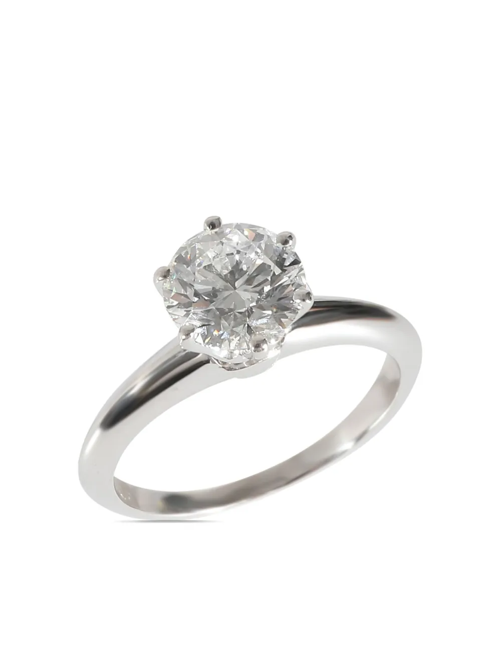 Tiffany & Co. Pre-Owned platinum diamond engagement ring | Silver | Image 1