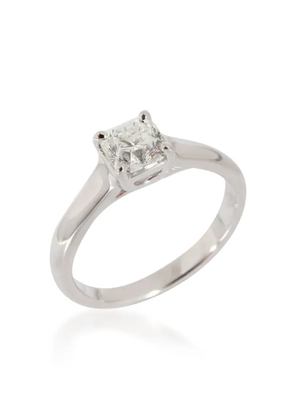 Tiffany & Co. Pre-Owned Lucida ダイヤモンド リング プラチナ