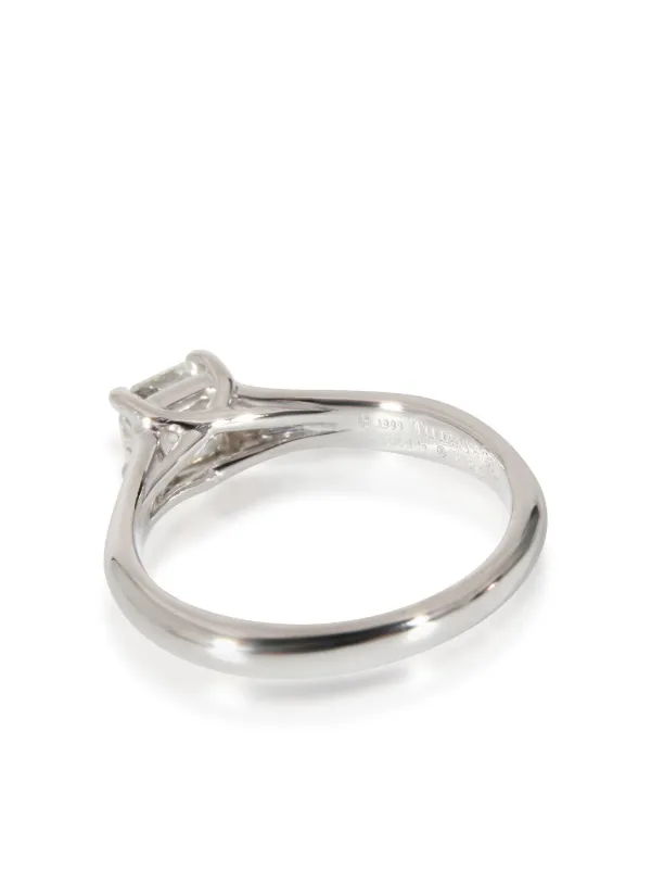 Tiffany & Co. Pre-Owned Lucida ダイヤモンド リング プラチナ