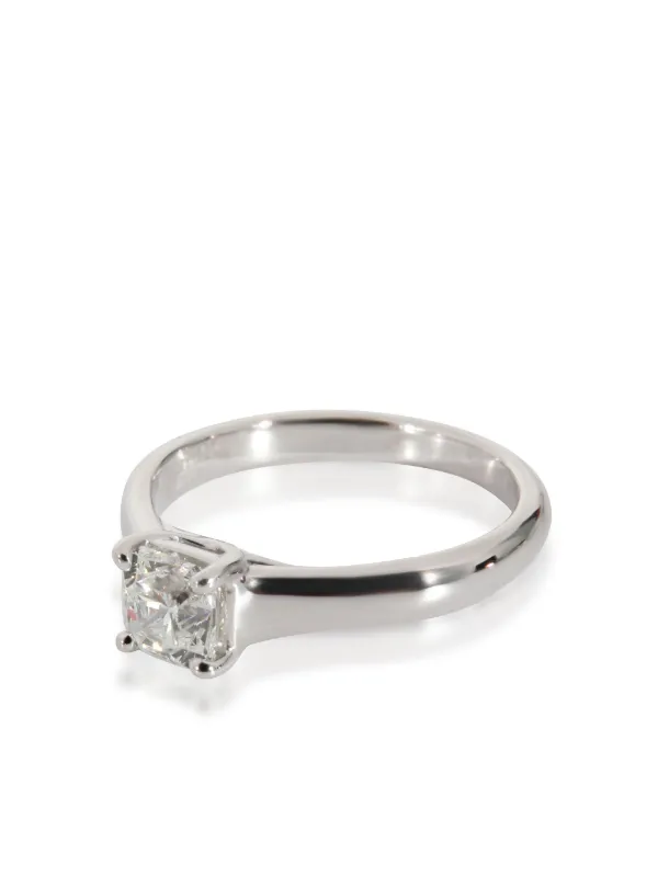 Tiffany & Co. Pre-Owned Lucida ダイヤモンド リング プラチナ