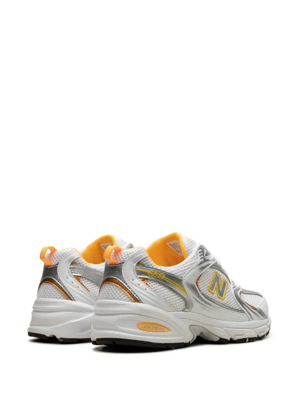 New Balance 530 スニーカー ホワイト/イエロー - メルカリ