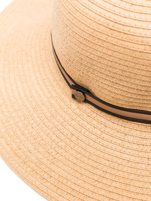Borsalino Giselle Braided Papier Hat | Neutrals | FARFETCH display picture 2
