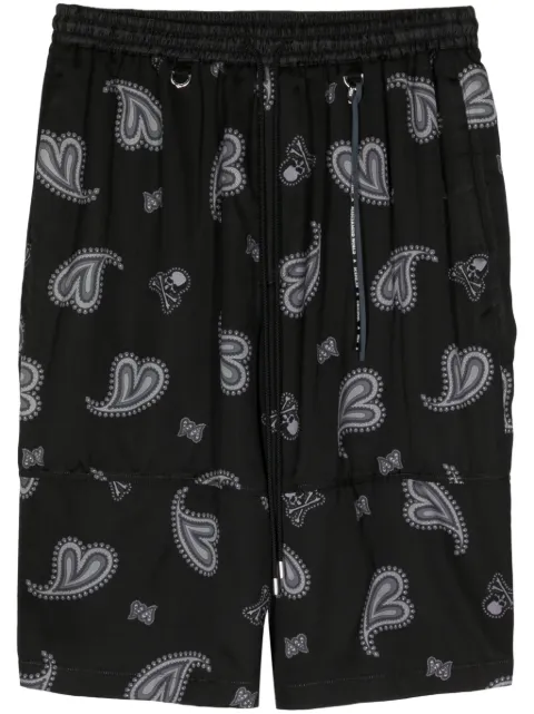 Mastermind World bermudas con estampado de cachemira