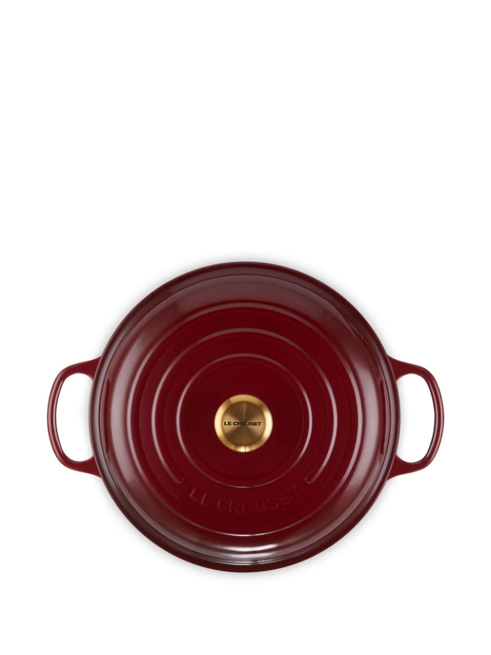 Le Creuset Kenmerkende gietijzeren braadpan (40.2cm) - Rood