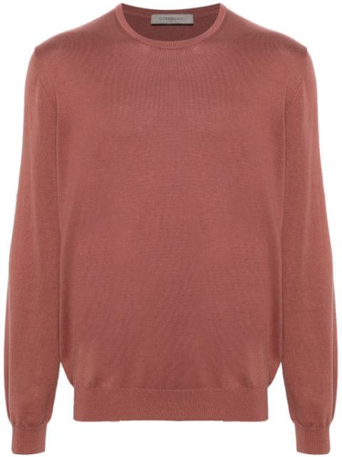 Corneliani fine-knit cotton-blend jumper