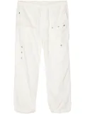 Undercover logo patch-pocket straight-leg trousers - Neutrals