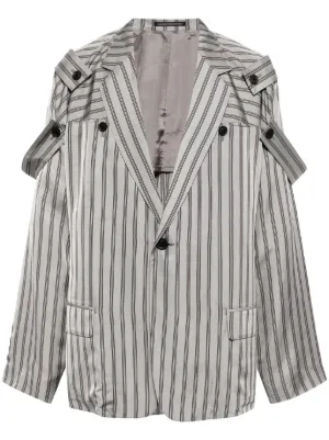 Homme Plissé Issey Miyake Wool Like Light Shirt Jacket | グレー