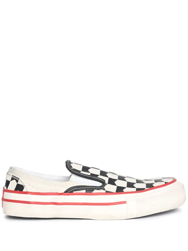 スニーカー RHUDE Men Sneakers RHPF23FO084891280444 WHITE RHUDE Racing low-top Sneakers | White | FARFETCH