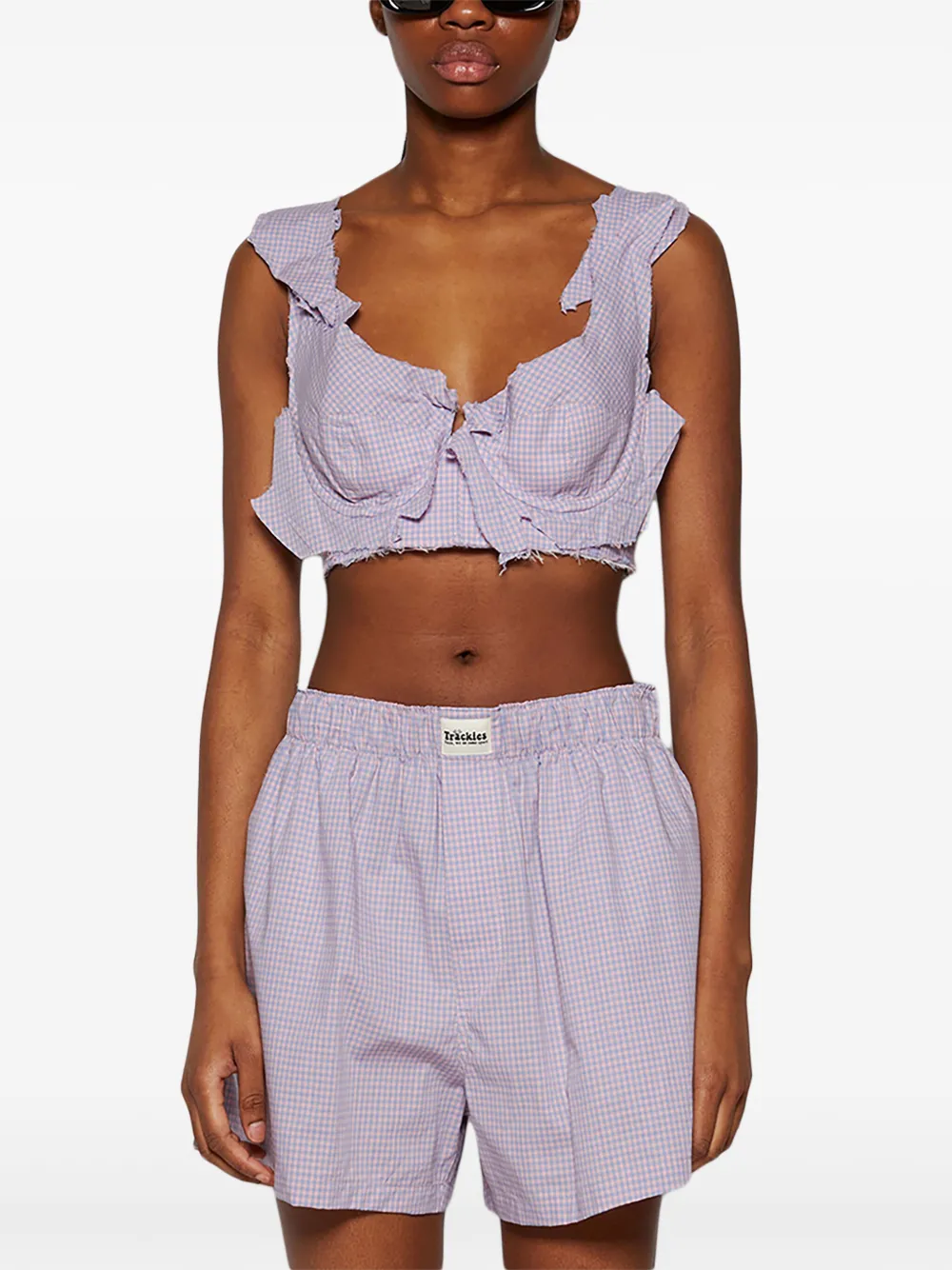 Natasha Zinko Geruite bh Blauw