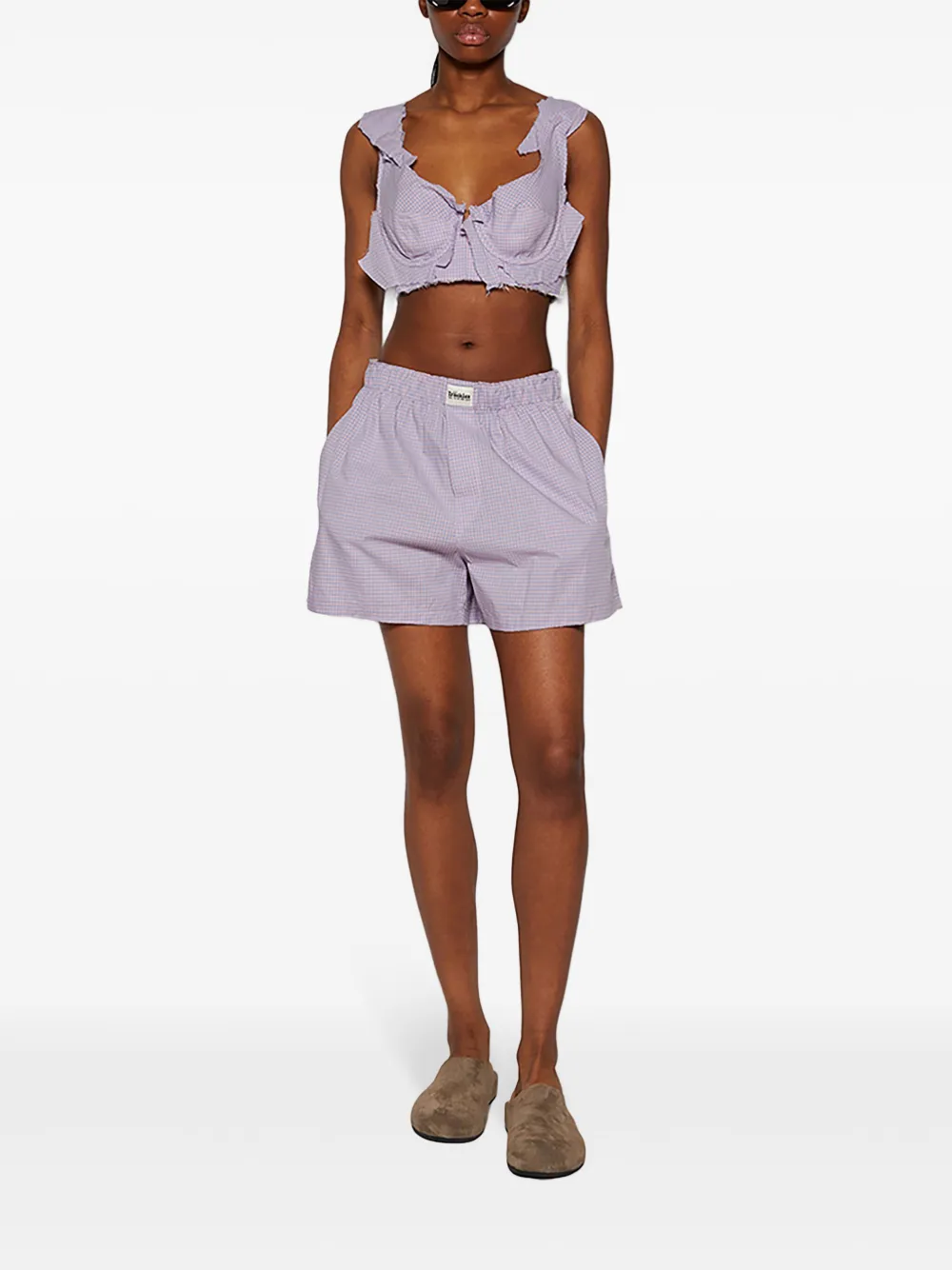 Natasha Zinko Geruite bh Blauw