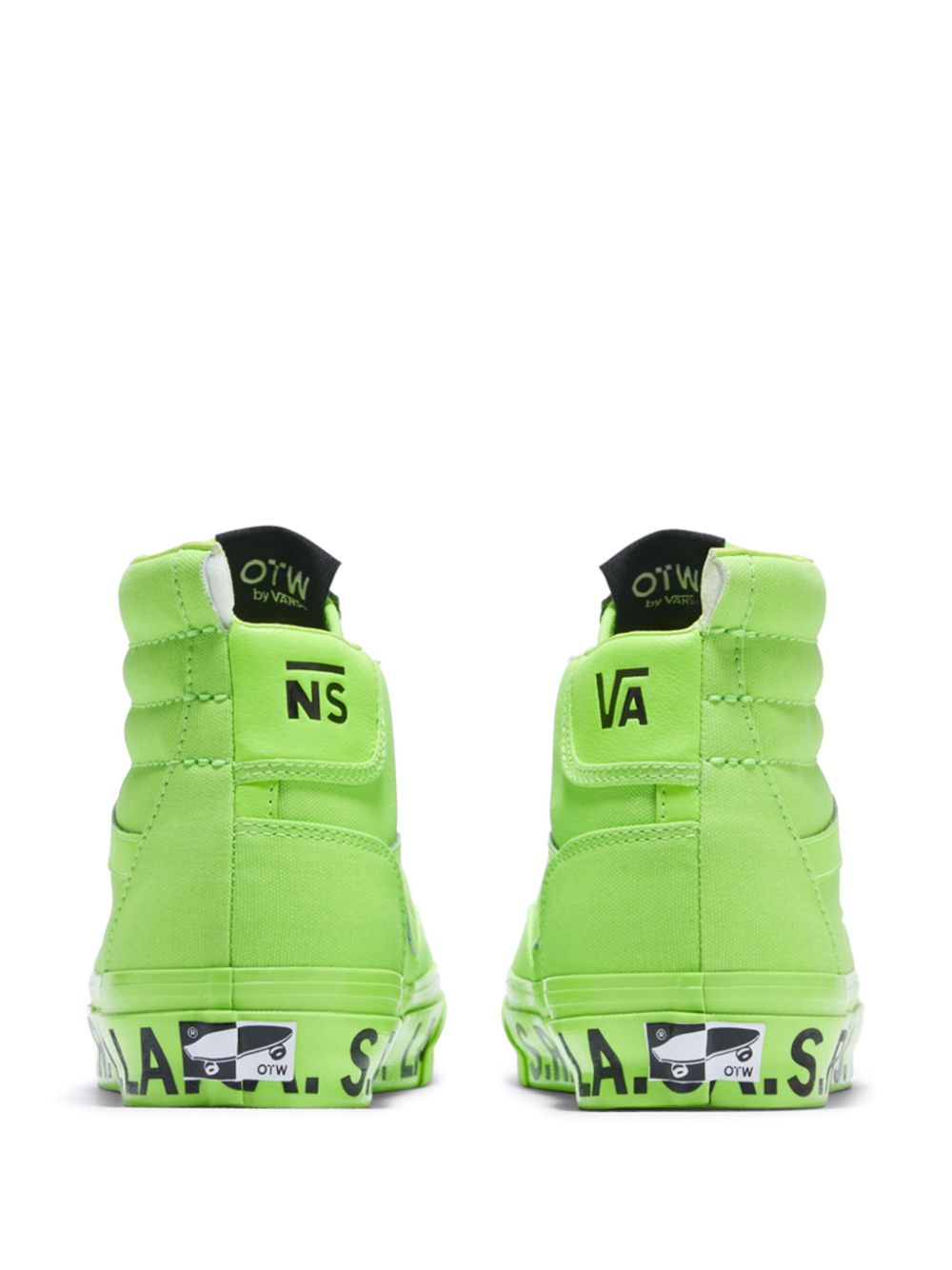 Shop Vans X S.r. Studio. La. Ca. Clash The Wall Sneakers In Green