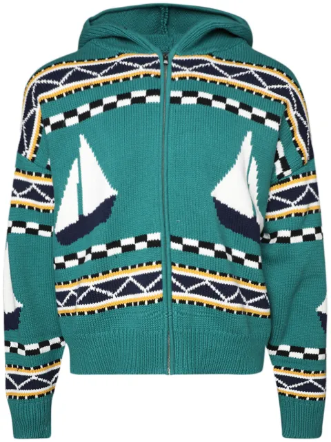 RHUDE Bateau zip-up hoodie